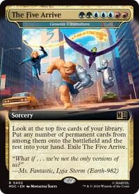 The Five Arrive - Genesis Ultimatum (Extended Art) from Commander: Marvel Super Heroes
