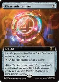 Chromatic Lantern (Extended Art) from Commander: Marvel Super Heroes
