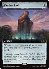 Panther Idol - Mind's Eye (Extended Art) from Commander: Marvel Super Heroes