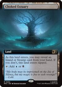Choked Estuary (Extended Art) from Commander: Marvel Super Heroes