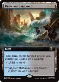 Drowned Catacomb (Extended Art) from Commander: Marvel Super Heroes
