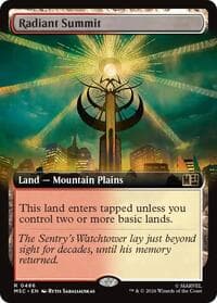 Radiant Summit (Extended Art) from Commander: Marvel Super Heroes