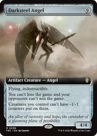 Darksteel Angel (Extended Art) from Commander: Reality Fracture