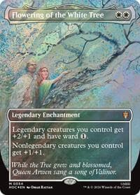 Flowering of the White Tree (Borderless) (Surge Foil) from The Hobbit: Eternal-Legal