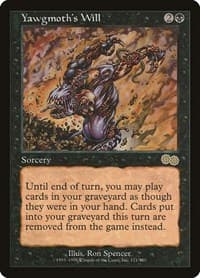 Yawgmoth's Will from Urza's Saga