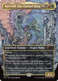 Korvold, Fae-Cursed King (2761) from Secret Lair Drop Series
