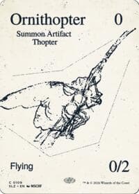 Ornithopter (0109) from Secret Lair x MSCHF: The Zeta Set