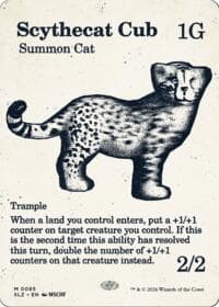 Scythecat Cub (0085) from Secret Lair x MSCHF: The Zeta Set