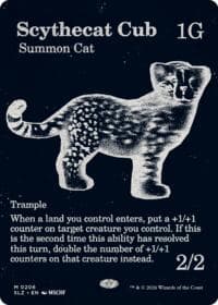 Scythecat Cub (0206) from Secret Lair x MSCHF: The Zeta Set