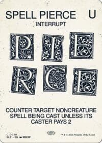 Spell Pierce (0030) from Secret Lair x MSCHF: The Zeta Set