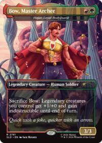 Bow, Master Archer - Hajar, Loyal Bodyguard from Secret Lair Drop Series
