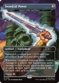 Sword of Power - Sword of War and Peace from Secret Lair Drop Series