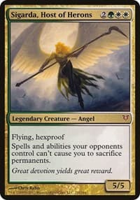 Sigarda, Host of Herons (Avacyn Restored) from Oversize Cards