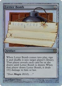 Letter Bomb (Alternate Foil) from Unhinged