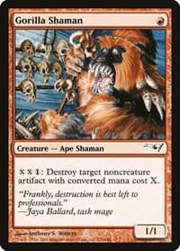 Gorilla Shaman from Coldsnap Theme Deck Reprints