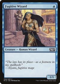 Fugitive Wizard from Magic 2015 (M15)