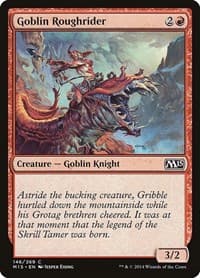 Goblin Roughrider from Magic 2015 (M15)