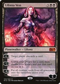 Liliana Vess from Magic 2015 (M15)