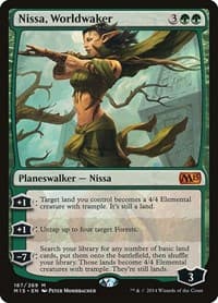 Nissa, Worldwaker from Magic 2015 (M15)