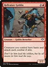 Hellraiser Goblin from Duel Decks: Speed vs. Cunning