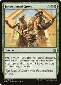 Incremental Growth from Khans of Tarkir