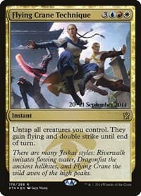 Flying Crane Technique from Prerelease Cards