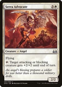 Serra Advocate from Duel Decks: Anthology
