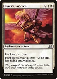 Serra's Embrace from Duel Decks: Anthology