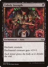 Unholy Strength from Duel Decks: Anthology