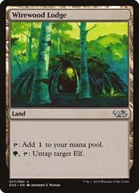 Wirewood Lodge from Duel Decks: Anthology