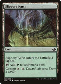 Slippery Karst from Duel Decks: Anthology