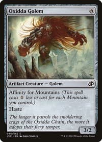 Oxidda Golem from Duel Decks: Anthology