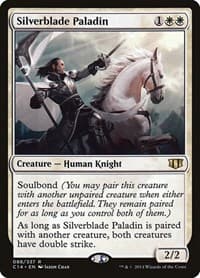 Silverblade Paladin from Commander 2014