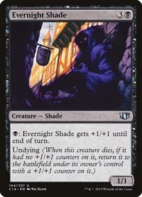 Evernight Shade from Commander 2014