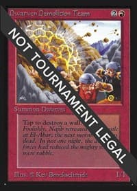 Dwarven Demolition Team (IE) from International Edition